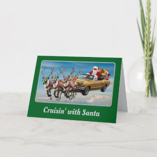 Carte Père Noël convertible