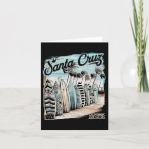 Carte Père Noël Cruz Hommes Femmes Californie Retro Suns