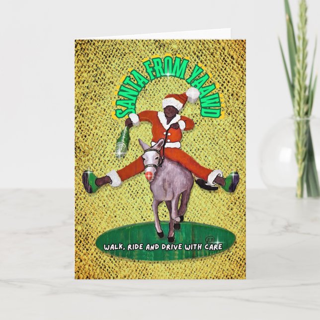 Carte Père Noël de Yaawd (Devant)