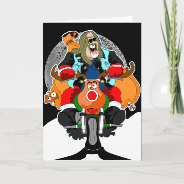 CARTE PÈRE NOËL DU SUD (Devant)
