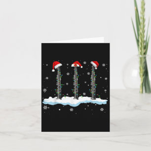 Carte Père Noël Oboe Feux de Noël Drôle Oboe Lover Cadea