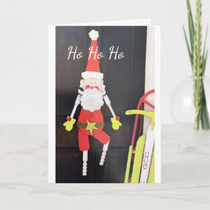 CARTE PÈRE NOËL S'EN TIENT POUR DIRE "JEUNE NOËL"