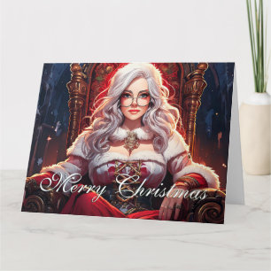 Carte Père Noël soeur la plus chaude - Merry XMas 031220