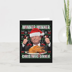 Carte Père Noël Trump Noël Humour Funny Trump Noël 3