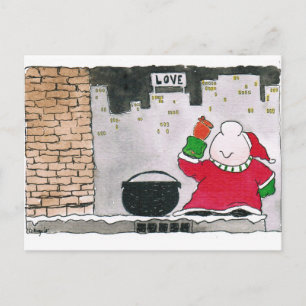 Carte père Noël ziggy 2020