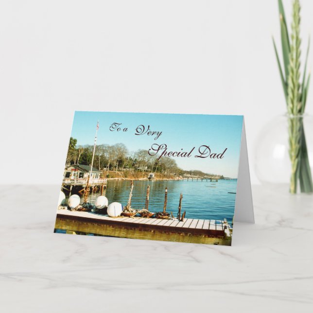 Carte Père spécial anniversaire (Devant)