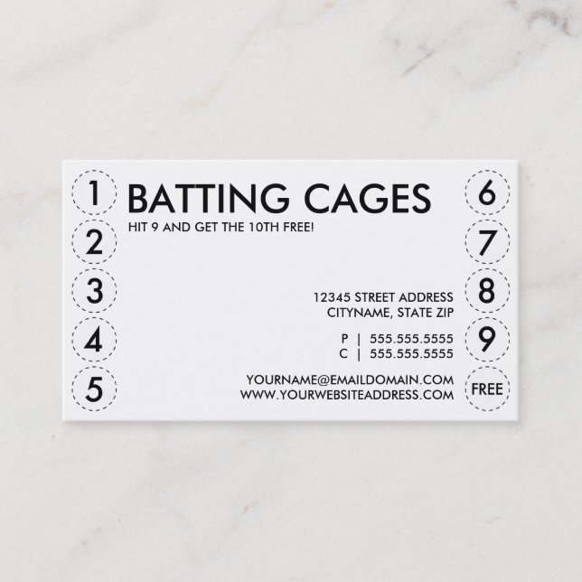 carte perforée de cages d'ouate en feuille (Devant)