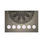Carte perforée de fidélité de client de mandala