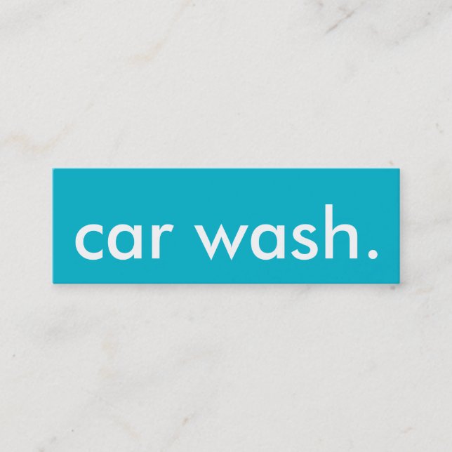 carte perforée de fidélité de Washington de (Devant)