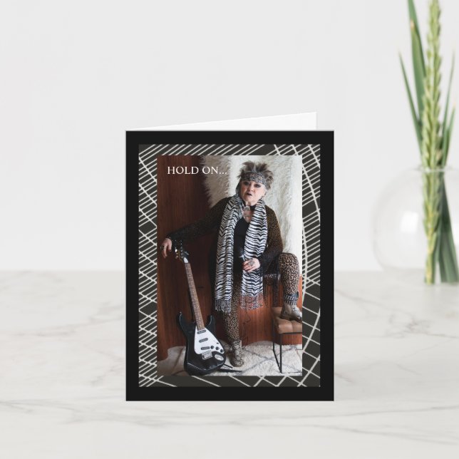 Carte Permettez-moi d'y réfléchir une minute (Devant)