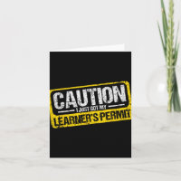 Permis d'Apprenti Conducteur Chemise de Prudence J