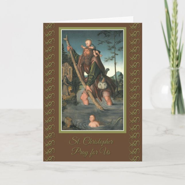 Carte Permis d'essai St. Christopher & Christ Driver's (Devant)