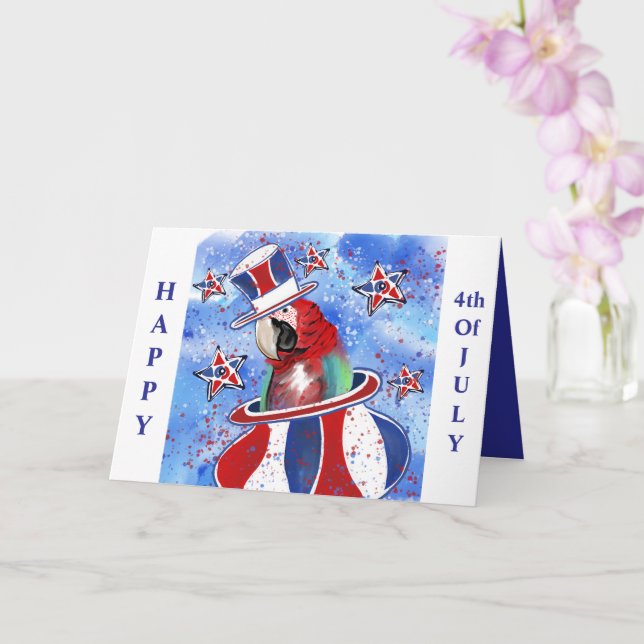 Carte Perroquet (Orchidée)