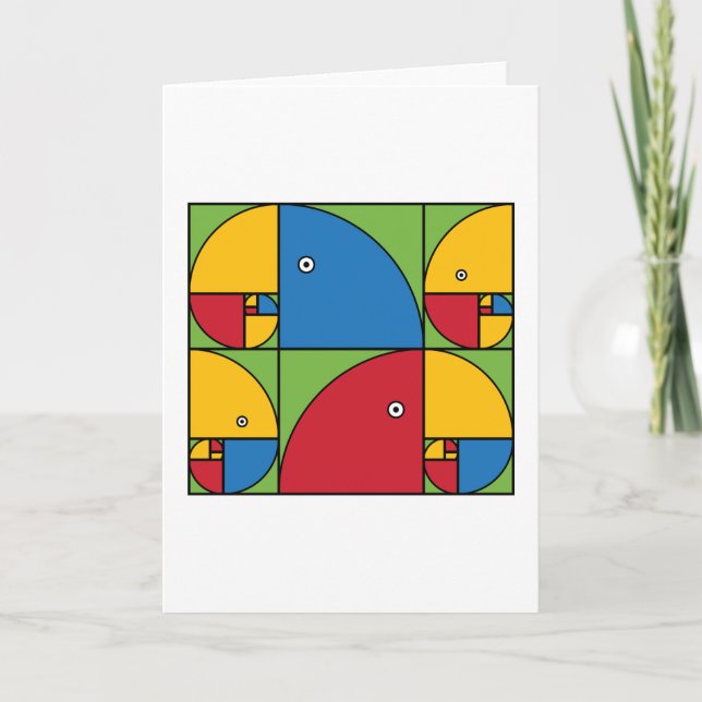 Carte Perroquets de Fibonacci (Devant)