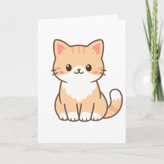 Carte Personalized Cute Cat Gift – Custom Pet Name Minim