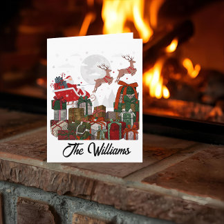 Carte Personalized Folded Greeting Card