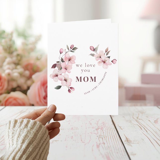Carte Personalized Mothers Day Card for Mom (Créateur téléchargé)