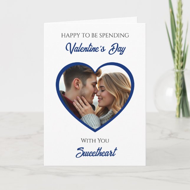 Carte Personalized Photo Valentine's Day | My Favorite  (Devant)