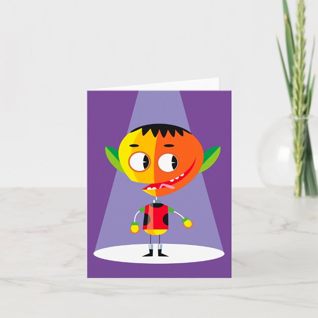 Carte Personnage à tête orange (Créateur téléchargé)