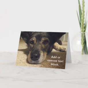 Carte personnalisable