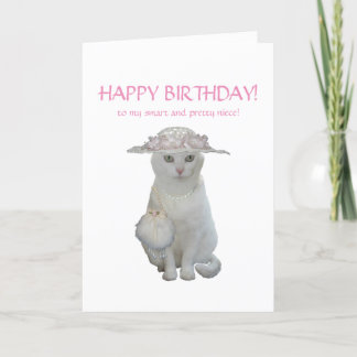 Carte Personnalisable Anniversaire de chats, chats et ch