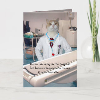 Carte Personnalisable Chats Amusants / Kitties Bien Se P