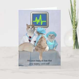 Carte Personnalisable Chats Amusants / Kitties Bien Se P