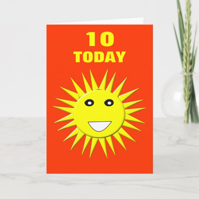 Carte personnalisable d'anniversaire de enfant de (Devant)