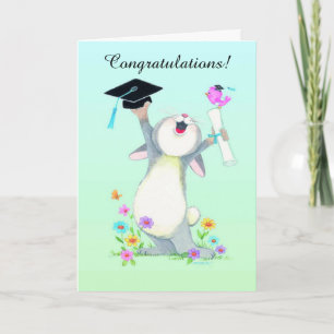 Carte personnalisable de graduation de casquette d