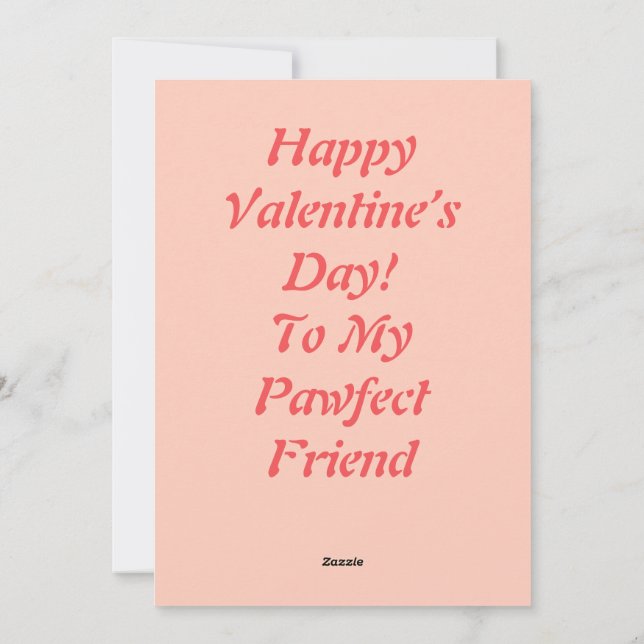 Carte personnalisable de la Saint-Valentin rétro a (Dos)