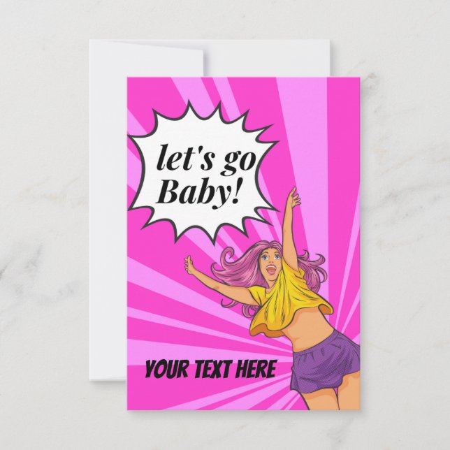 carte personnalisable pour toutes les occasions (Devant)