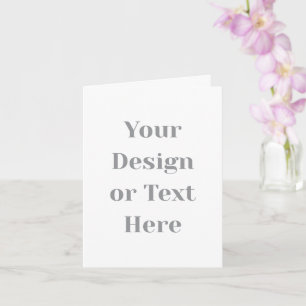 Carte Personnalisable Votre conception ou texte ici Pers