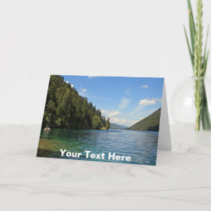 Carte Personnalisable Weissensee, Autriche