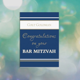 Carte Personnalisé Bar Mitzvah Félicitations