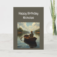 Personnalisé Nom Amusant Anniversaire Souhaits Hom