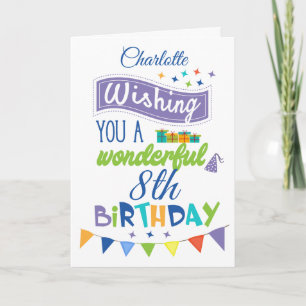Carte Personnalisé Tout Âge Anniversaire Salutation