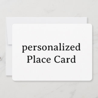 Carte personnalisée à finition mate 5" x 7"