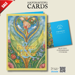 CARTE PERSONNALISÉE À LA MAIN PAGAN CELTIC NATURE