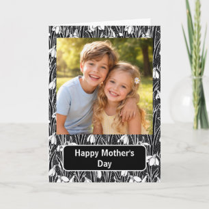 Carte personnalisée Bonne Fête des Mères avec phot