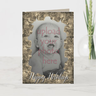 Carte personnalisée Carte de vœux Joyeuses Fêtes I