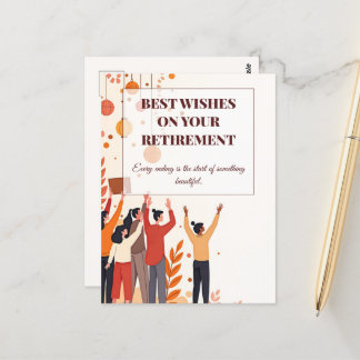 Carte personnalisée - Collègues d'adieu