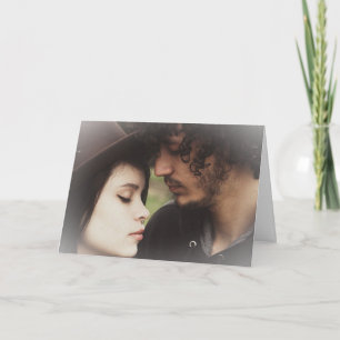 Carte personnalisée Couple de la Saint-Valentin