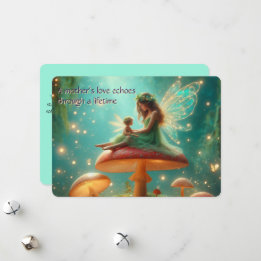 Carte personnalisée de la Fée pour la Fête des Mèr
