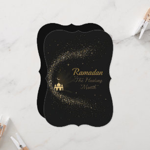 Carte personnalisée de la fête de Ramadan Kareem