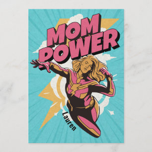 Carte personnalisée de la fête des mères Mom Power