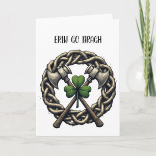 Carte personnalisée de la Saint-Patrick