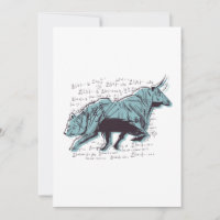 Carte personnalisée de marché haussier et baissier