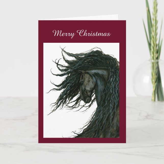 Carte personnalisée DreamWalker Horse par Bihrle (Devant)