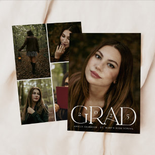 Carte personnalisée Gras Moderne Grad 5