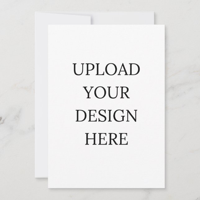 Carte personnalisée, Invitation personnalisée 5x7  (Devant)